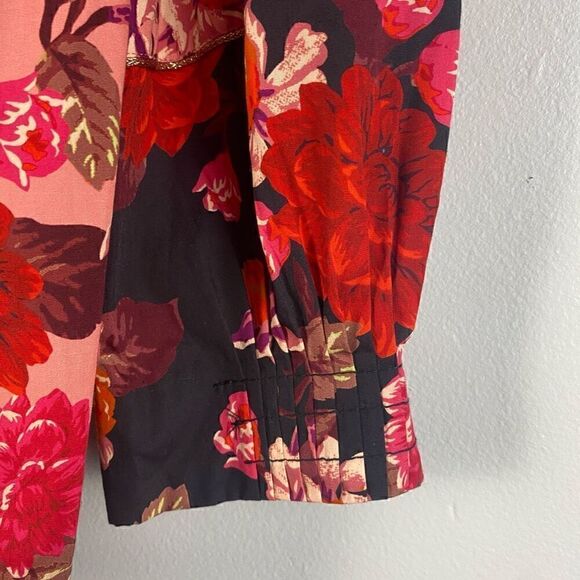 Johnny Was Kimmy Boho Embroidered Floral Peasant Top - Picture 7 of 11